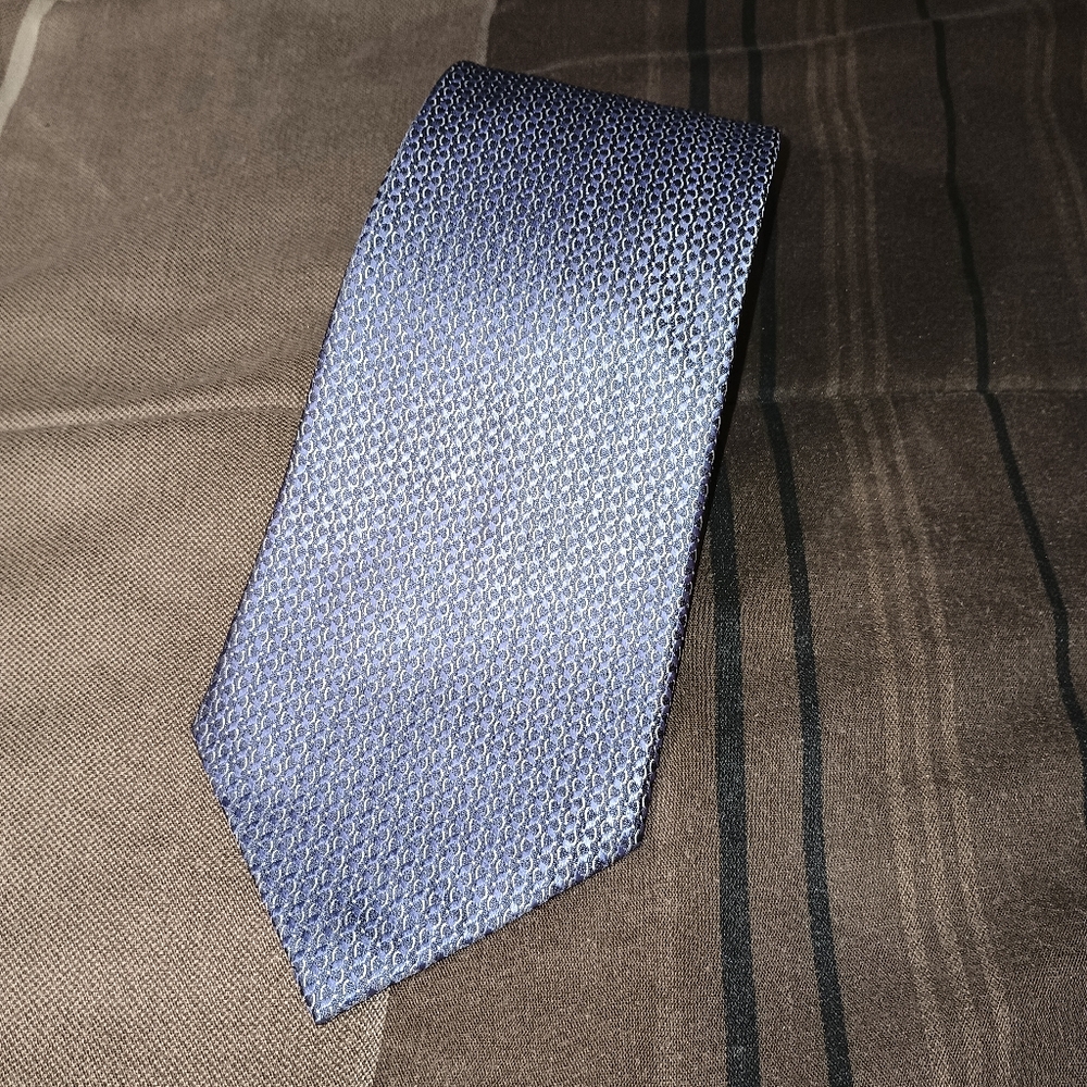 Men's Calvin‎ Klein Textured Blue Tie
